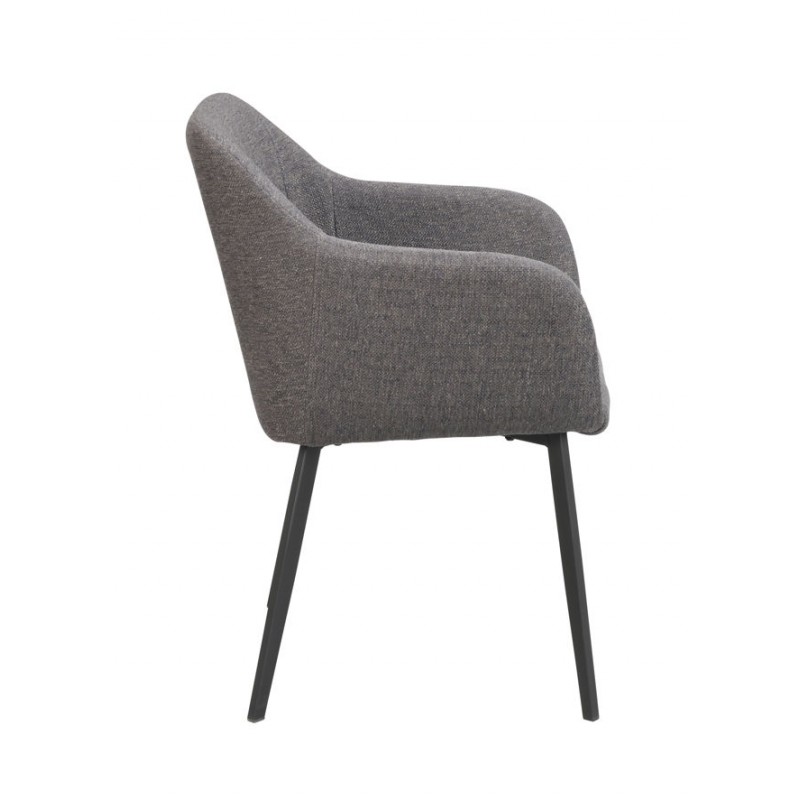 RO Bolton Arm Chair Grey/Black